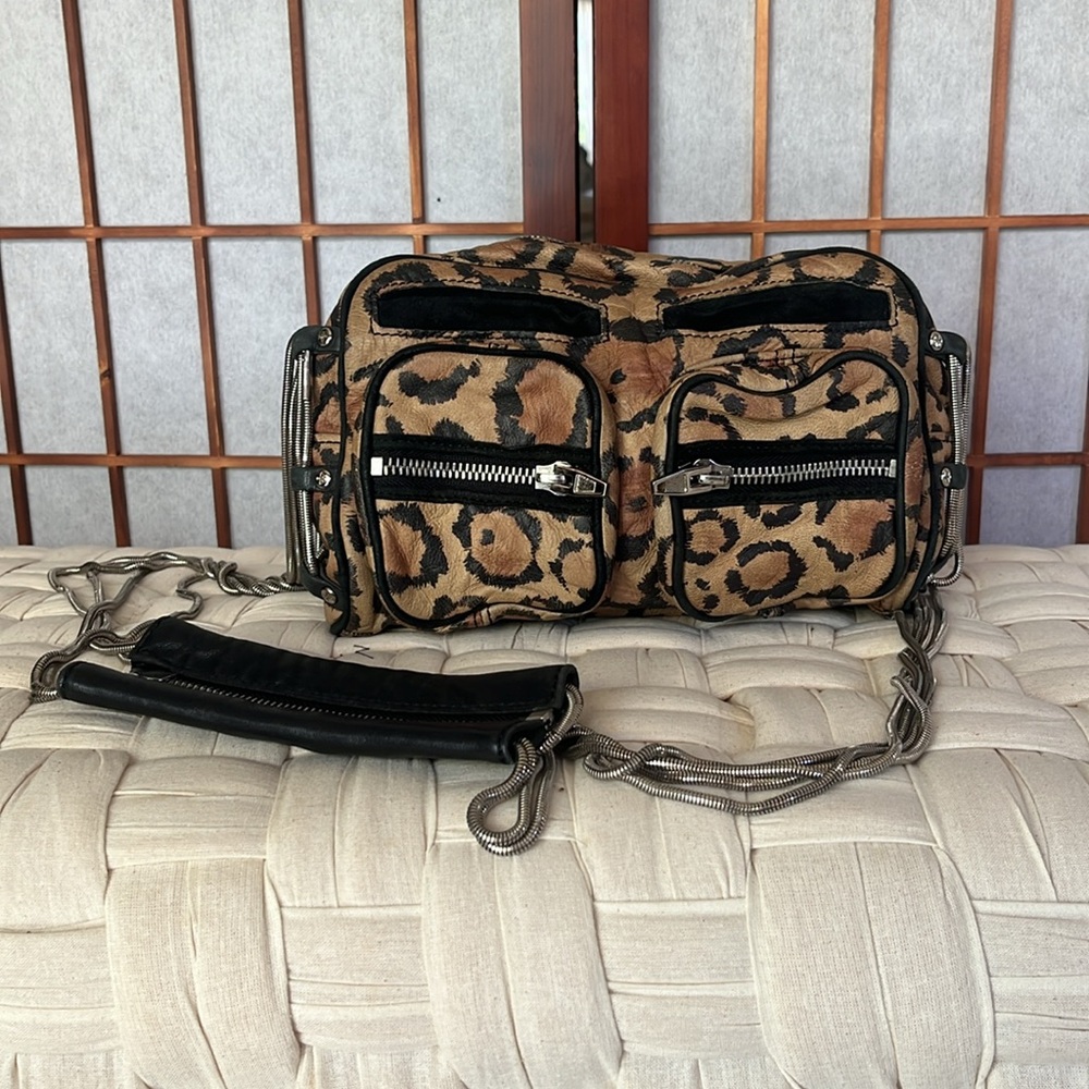 Alexander Wang Leopard Camera Bag